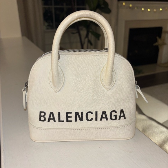 Balenciaga White Satchel Bag - Picture 4 of 4